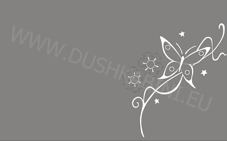 ОРНАМЕНТ №173 пеперуда / butterfli - Баня НЕО