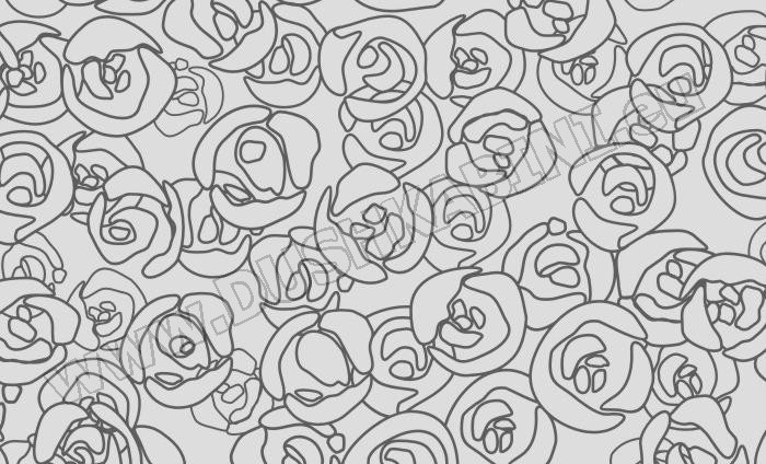 ОРНАМЕНТ №6 Цвете РОЗИ / ROSES по плочки Aparichi