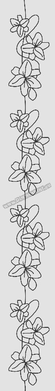 ОРНАМЕНТ №13 Цветя по плочки за баня Америка / America