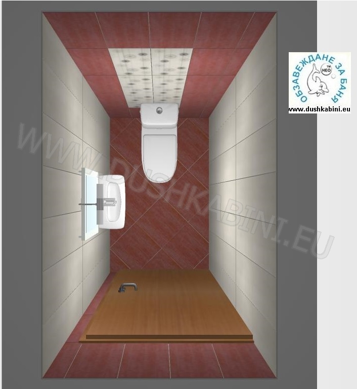3Д проект WC плочки Канапа /Canapa