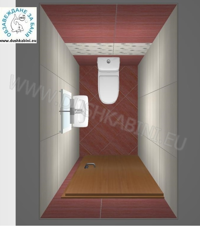 3Д проект WC плочки Канапа /Canapa 4